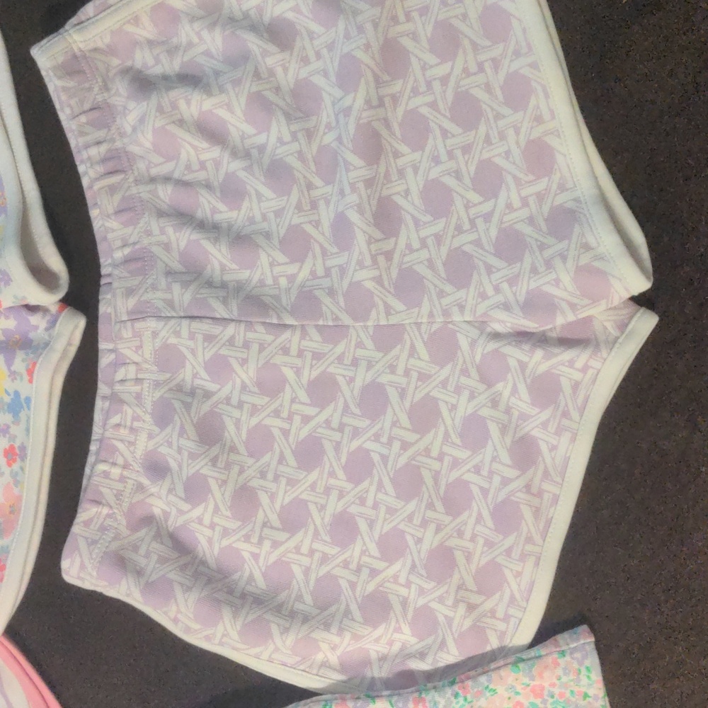 TBBC Girls Floral & Striped Lot of 5 Pairs of Shorts. Size 6 - Picture 3 of 7